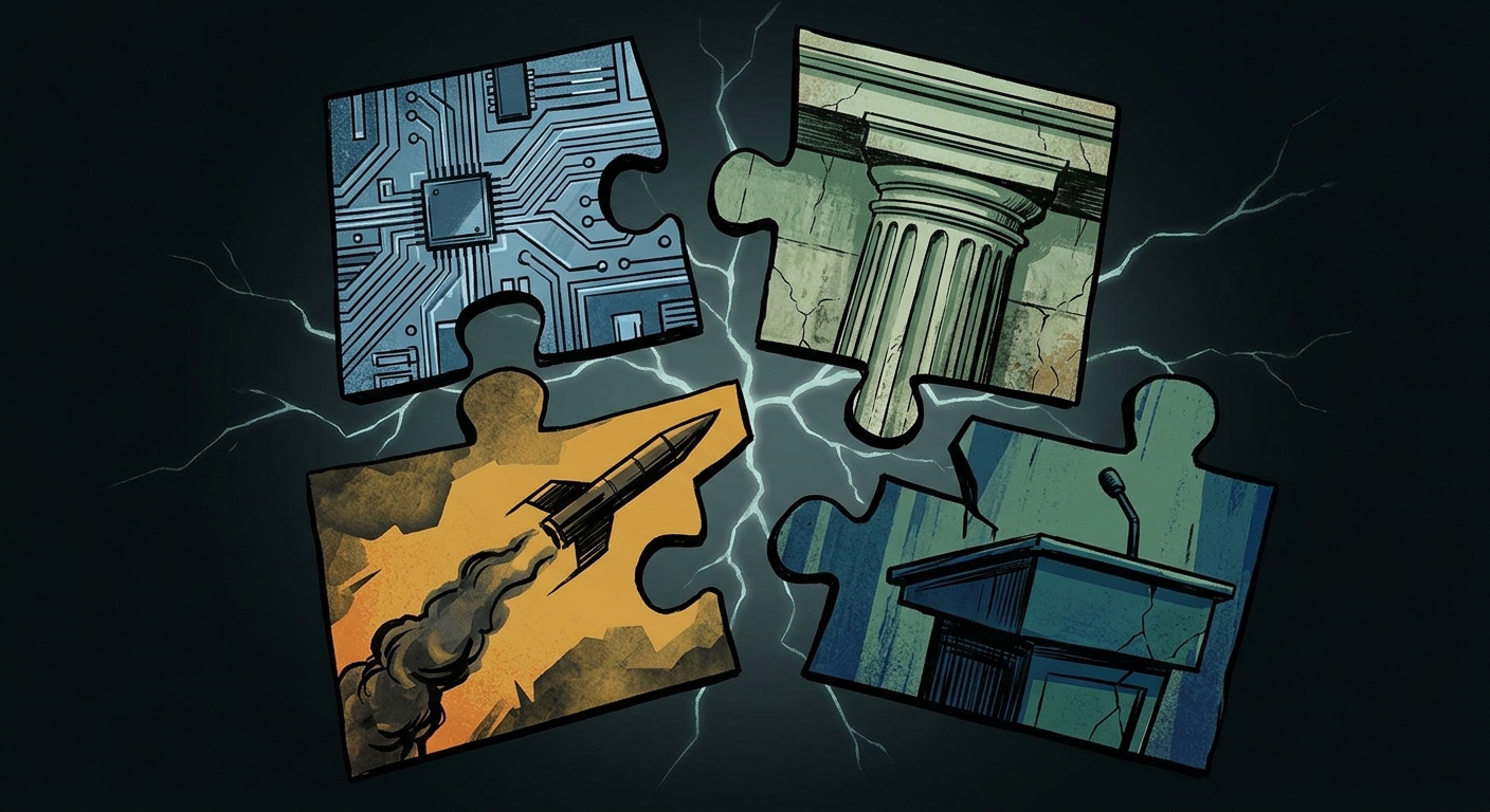 Four Stories, One Pattern: Institutions and the Gaps They Leave