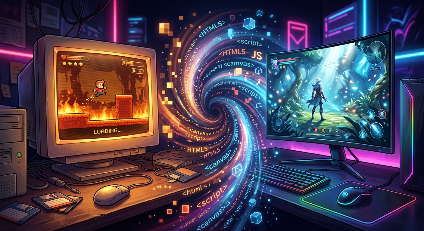 The Evolution of Browser Games: From Flash to HTML5