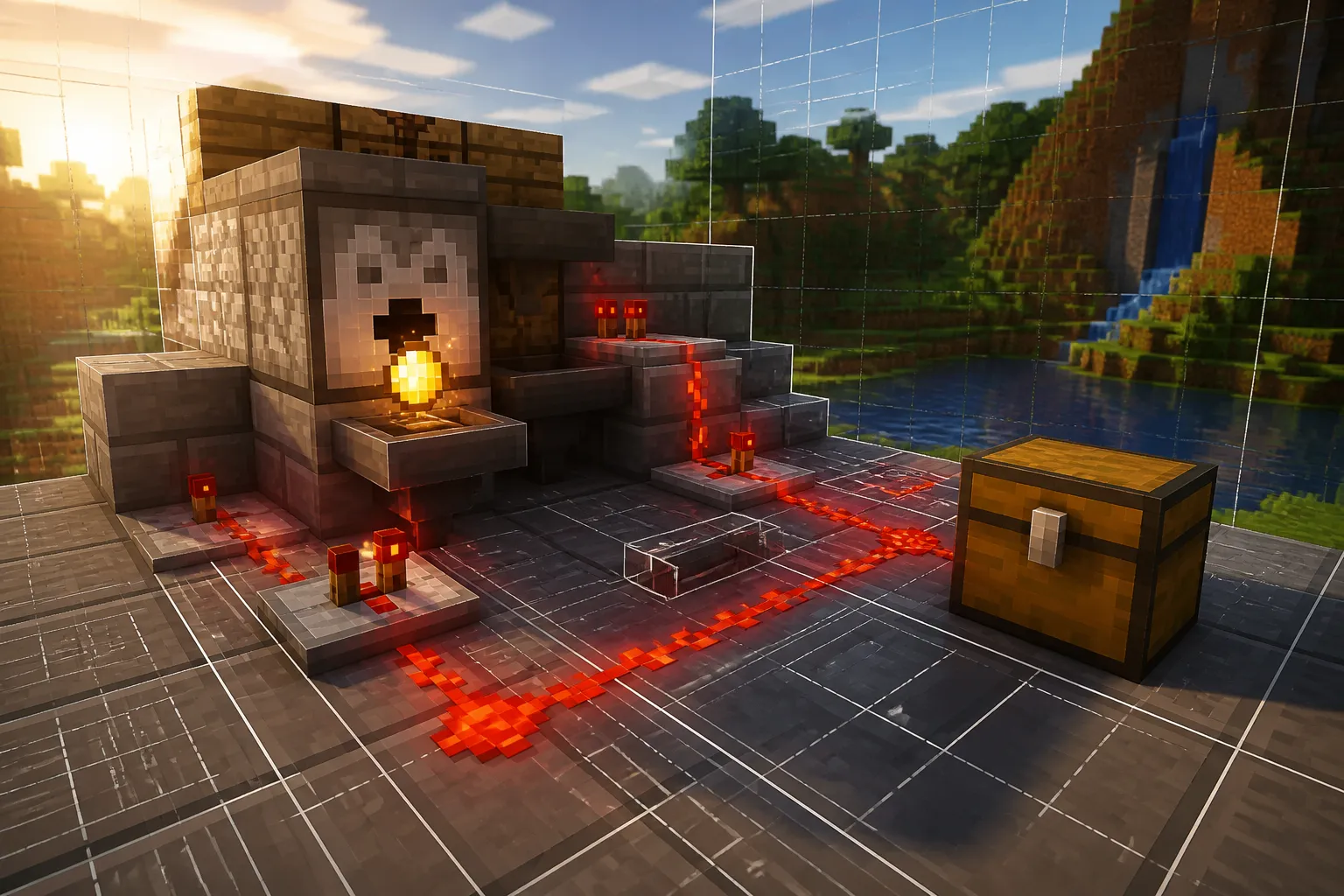 How to Build a Compact Automatic Crafter in Minecraft