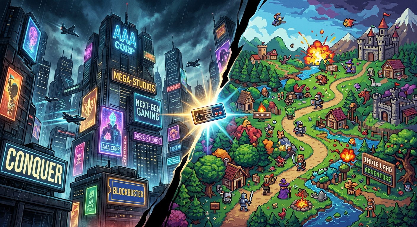 Can Small Indie Creators Survive the Industry's Obsession with AAA Open Worlds?