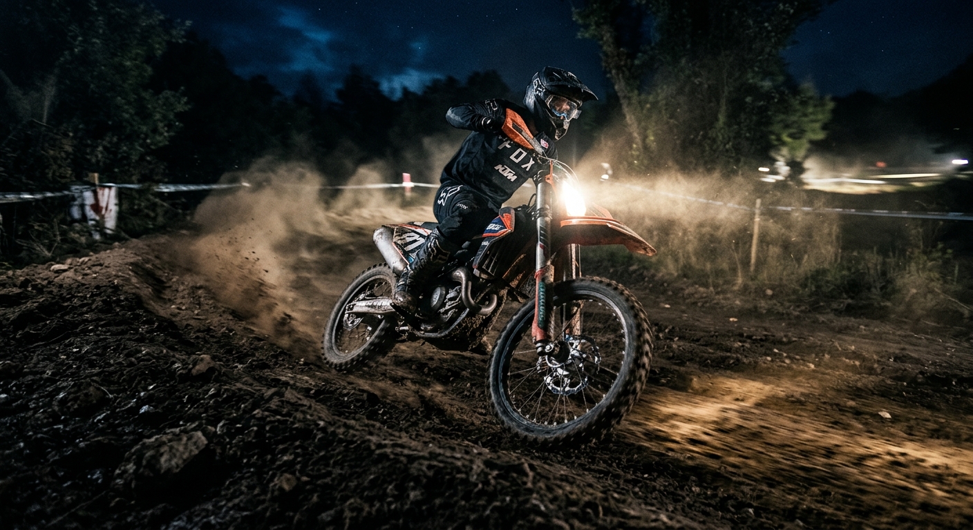 The Art of Night Drifting in Dirt Pump