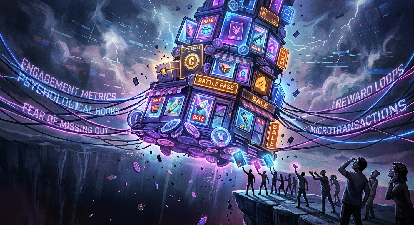 Live Service Games and the Precarious Economics of Endless Play