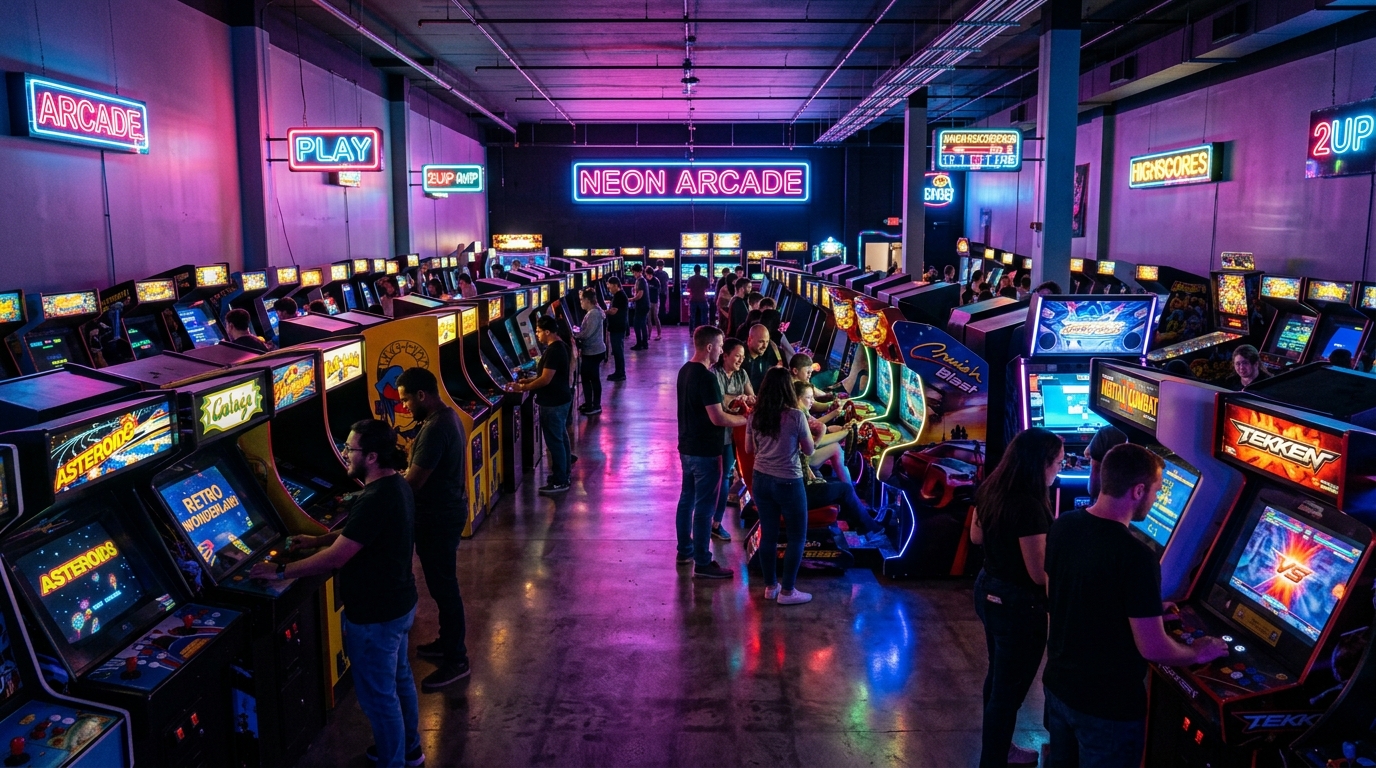 Arcades Revive and Thrive in Modern Gaming Culture