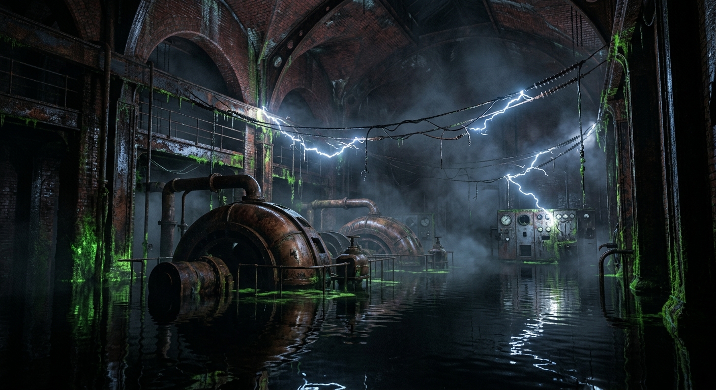 Electric Ghost imagines a haunted power station for Lies of P